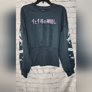 Her Universe Hot Topic Women's Spirited Away‎ Sweatshirt Size Medium